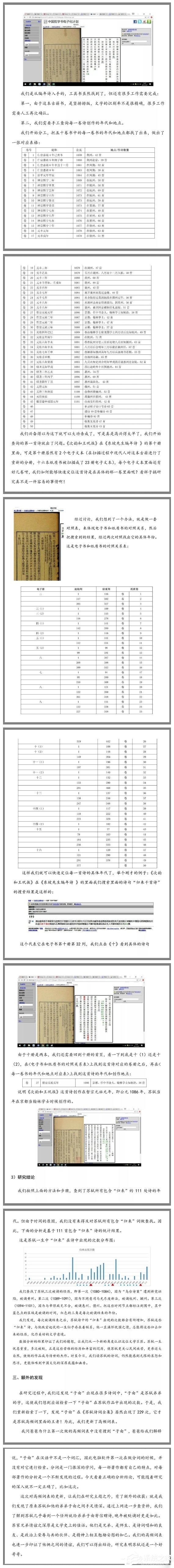 结论亮了!小学生用大数据分析苏轼