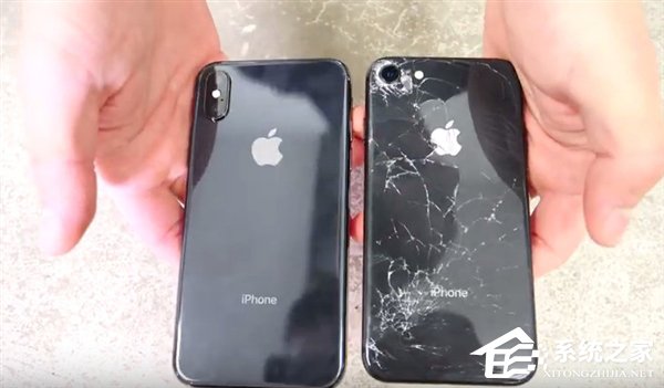iPhone X更抗摔！国外网友进行iPhone X和iPhone 8对比跌落测试
