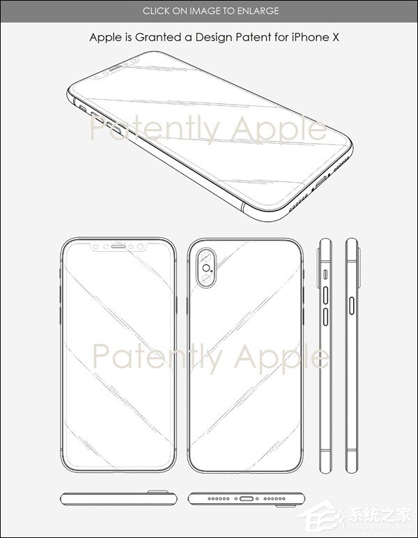 外媒:苹果拿下iPhone X“刘海屏”设计专利