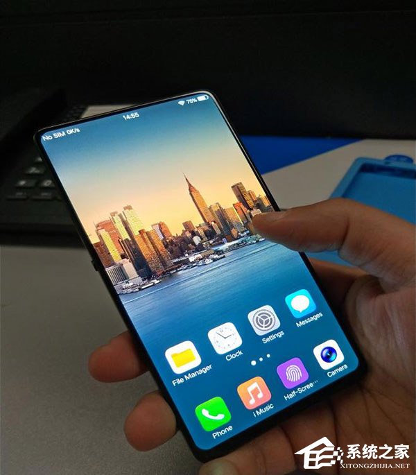 无刘海！vivo全面屏新机再曝新谍照