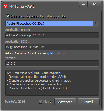 Adobe PhotoShop CC2018注册机64位