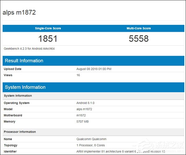 骁龙710加持！魅族16X在Geekbench跑分数据库“亮相”