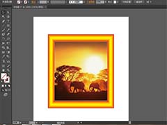 如何用Adobe Illustrator绘制相框？