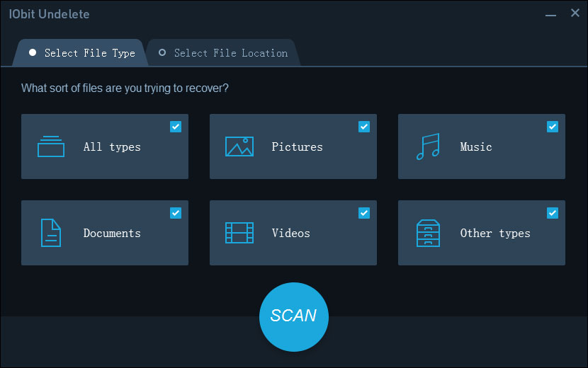 IObit Undelete(数据恢复软件) V1.0.0 绿色版