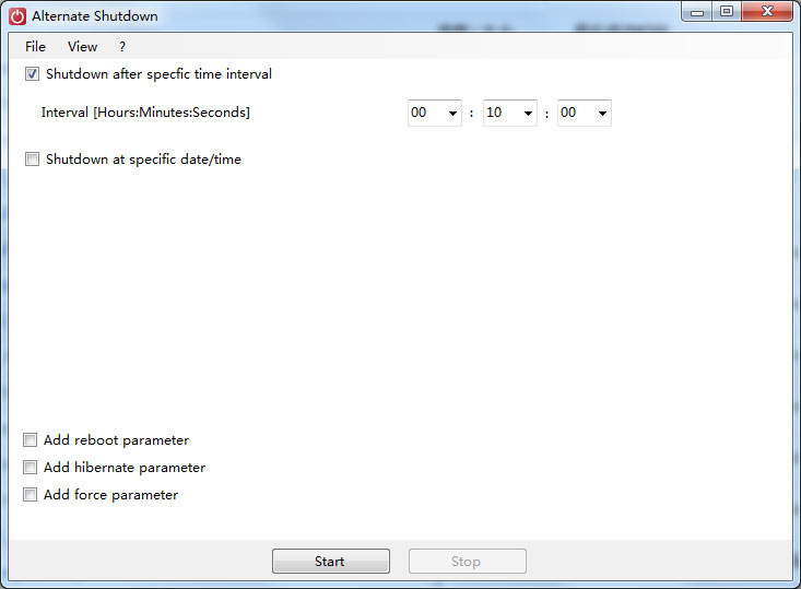 Alternate Shutdown(自动关机工具) V1.190