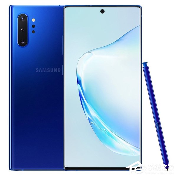 三星Galaxy Note10+蓝色版外观图遭曝光