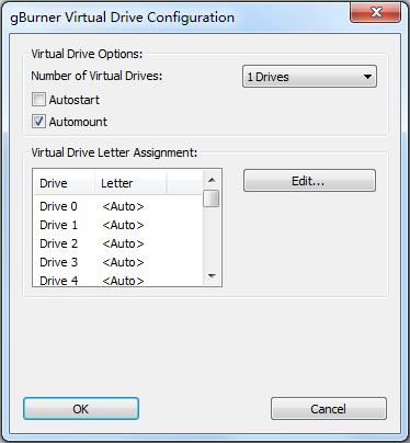 gBurner Virtual Drive