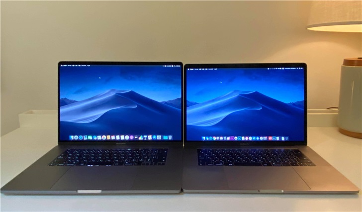 外媒放出16英寸/15英寸MacBook Pro对比