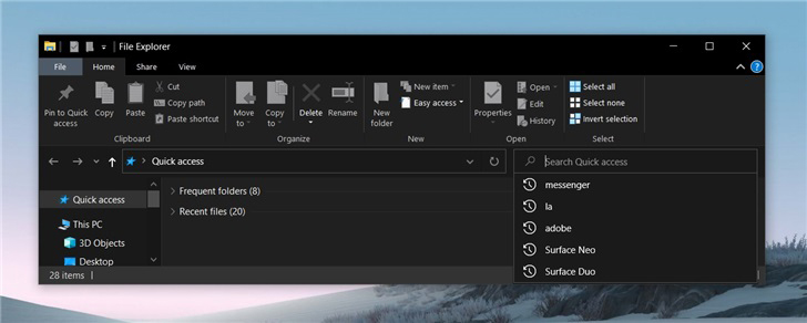 Win10更新十一月版致文件管理器出现Bug
