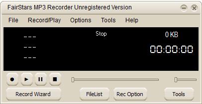 FairStars MP3 Recorder