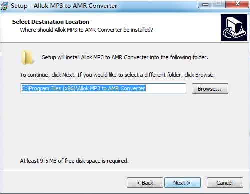 Allok MP3 to AMR Converter