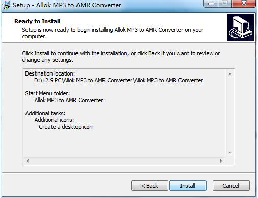 Allok MP3 to AMR Converter