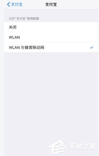 支付宝没有访问网络的权限怎么办?