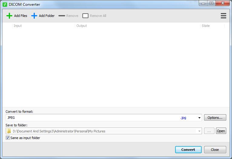 DICOM Converter