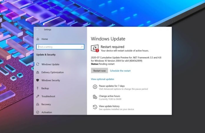 微软已解决Win10版本2004多个问题
