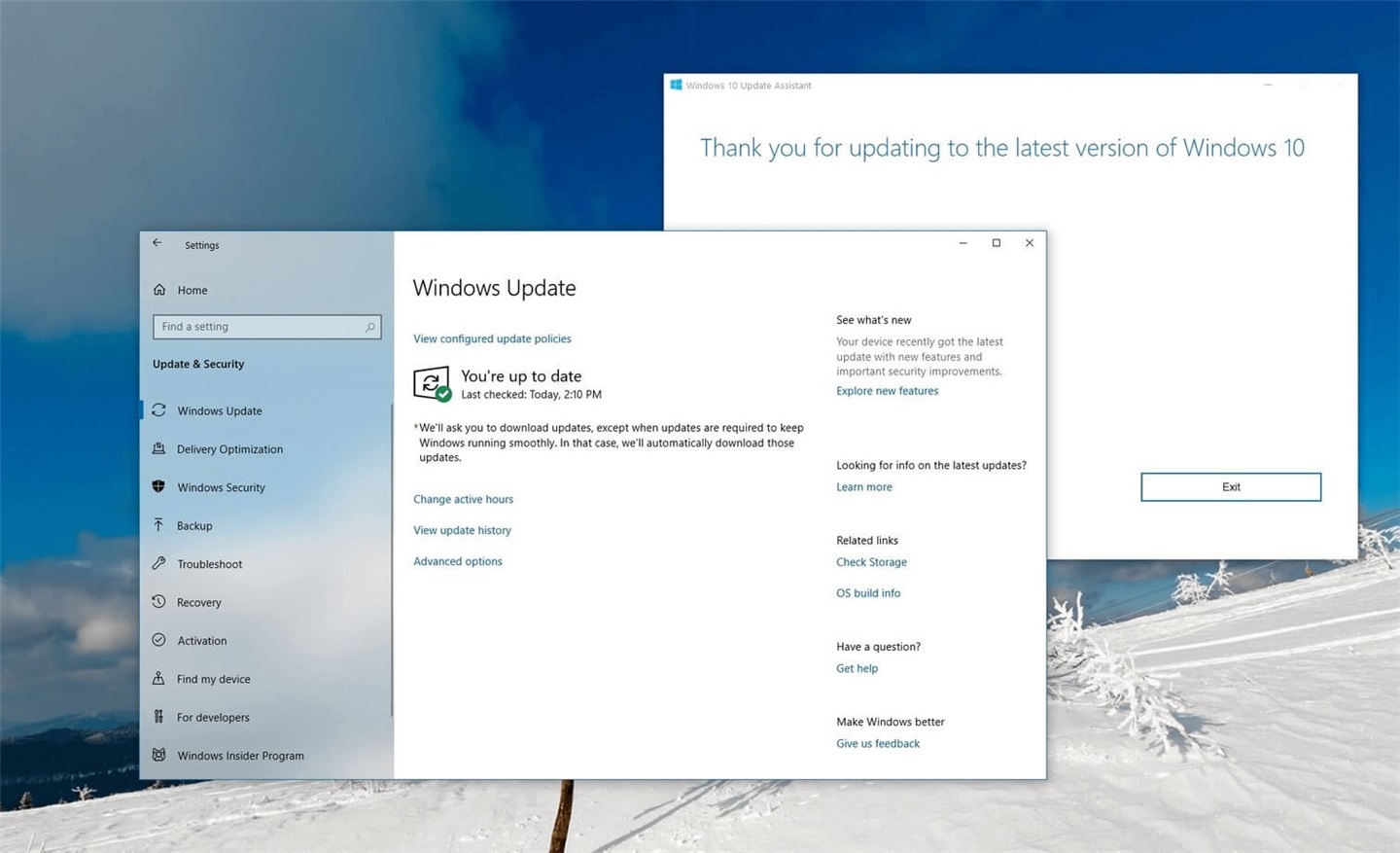 微软已解决Win10版本2004多个问题