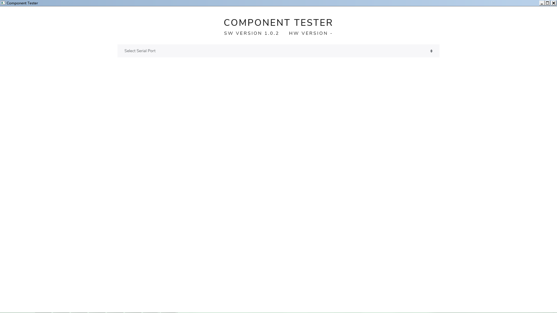 Component Tester