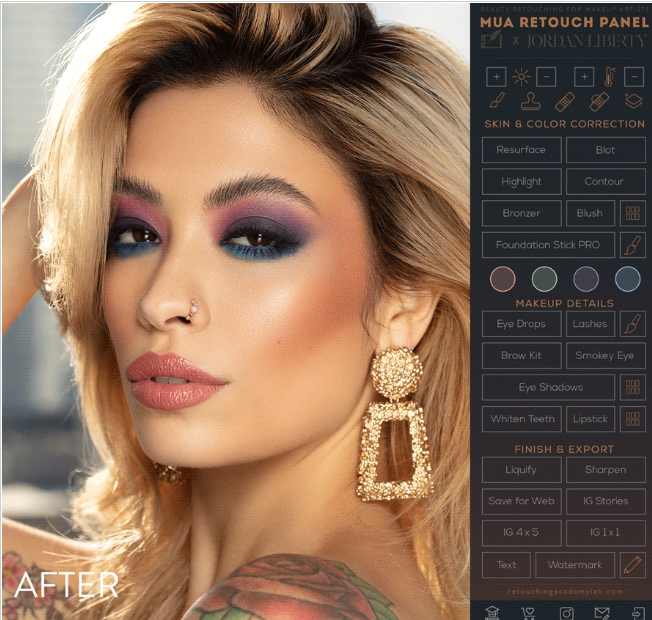 人像精修M.U.A Retouch Panel插件