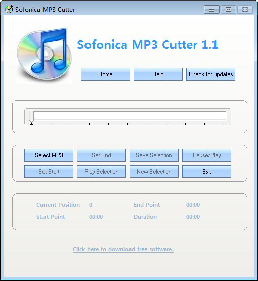 Sofonica MP3 Cutter