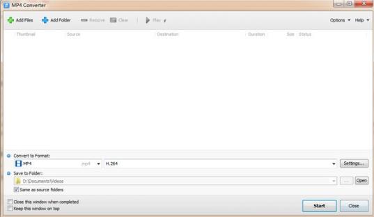 Tomabo MP4 Converter