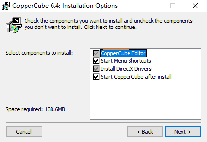 Coppercube Pro 6