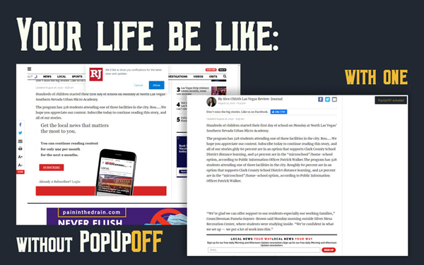 PopUpOFF插件