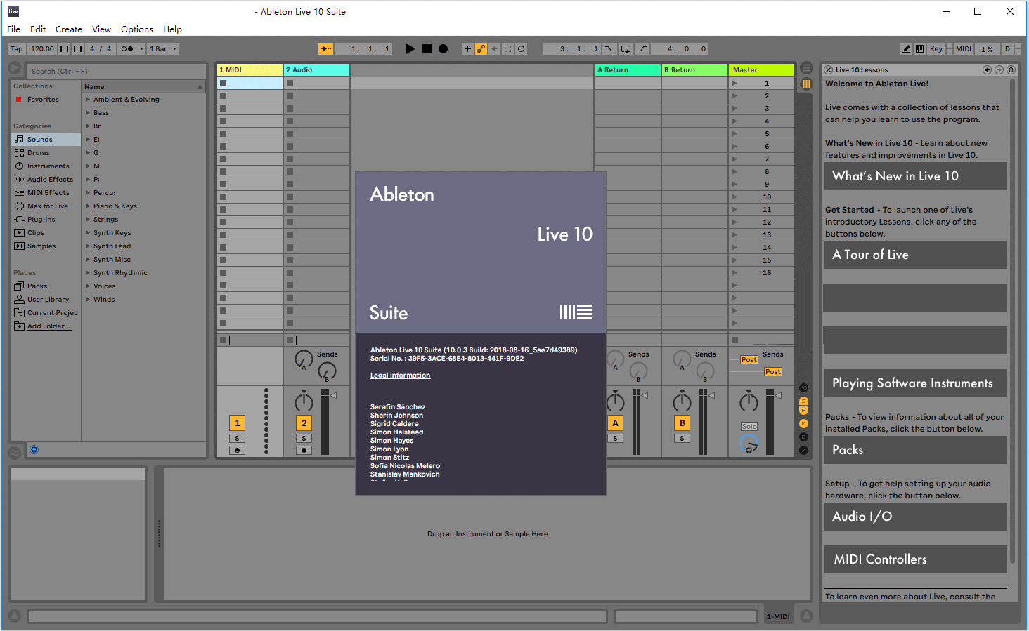 Ableton Live Suite 10
