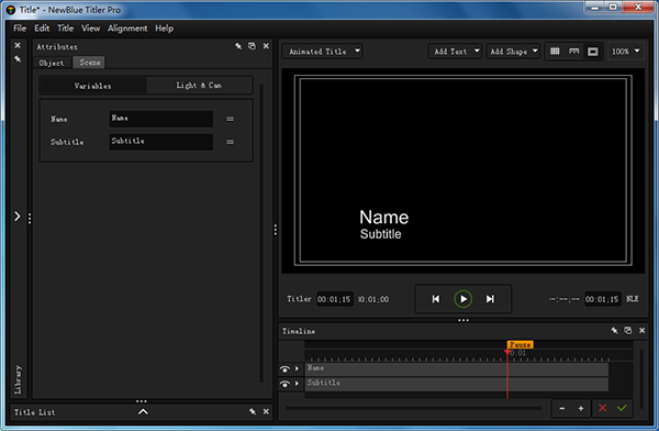 NewBlue Titler Pro