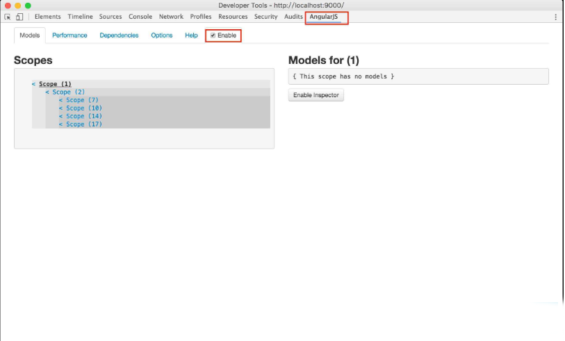 Angularjs batarang
