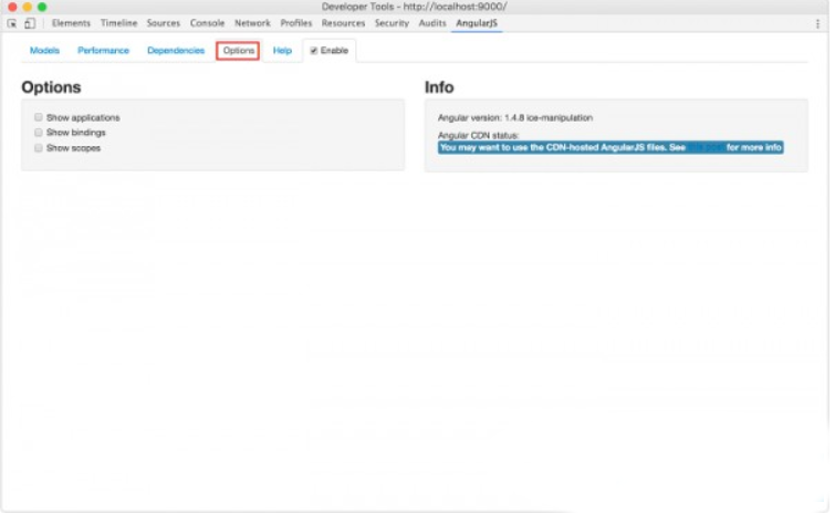 Angularjs batarang