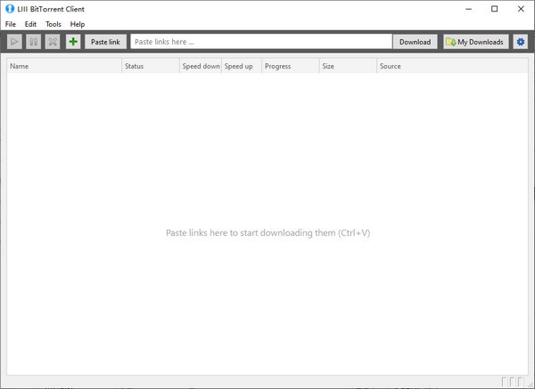 LIII BitTorrent Client