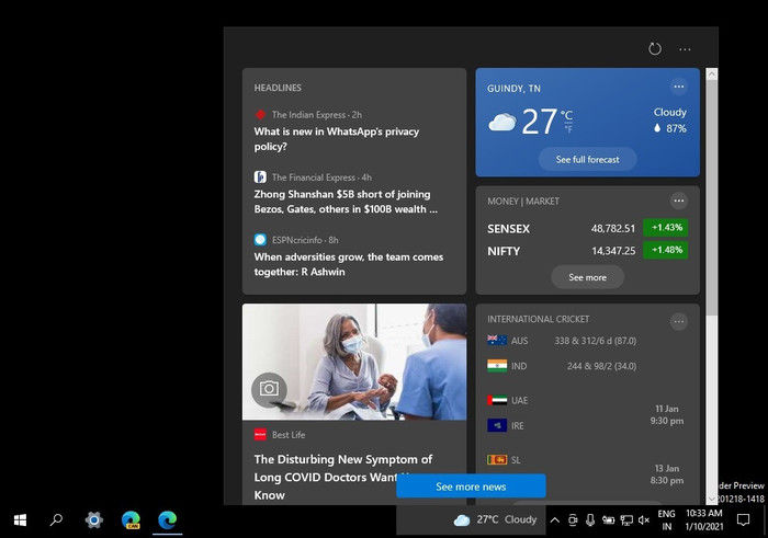 Win10 21H2 64位正式版系统