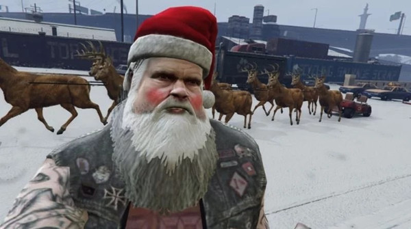 GTA5圣诞老人外观MOD