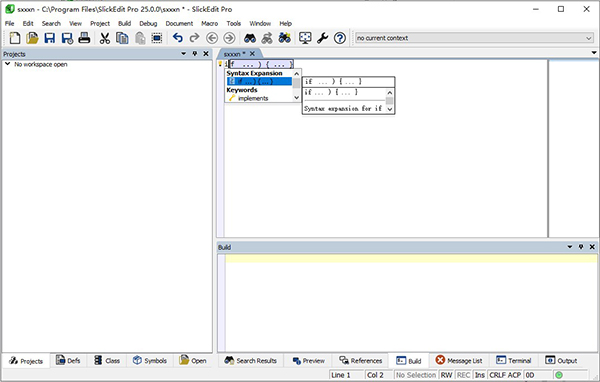 SlickEdit Pro 25