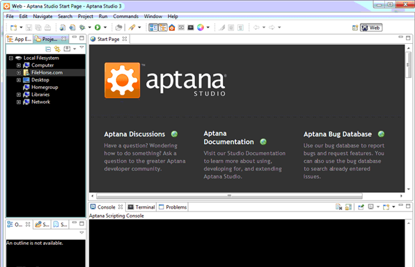 Aptana Studio