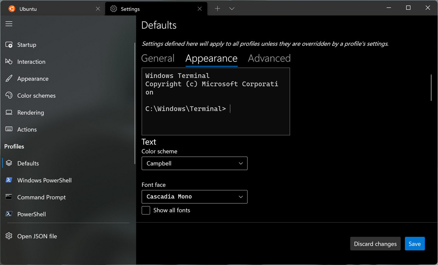 Windows Terminal