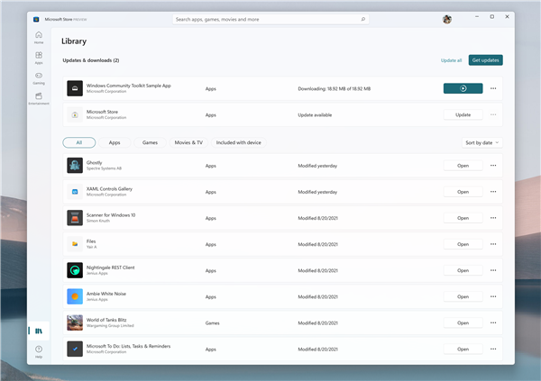 Windows11 Build 22000.168