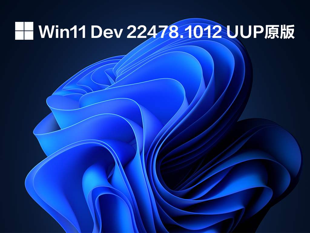 Win11 22478.1012 UUP原版 V2021.10