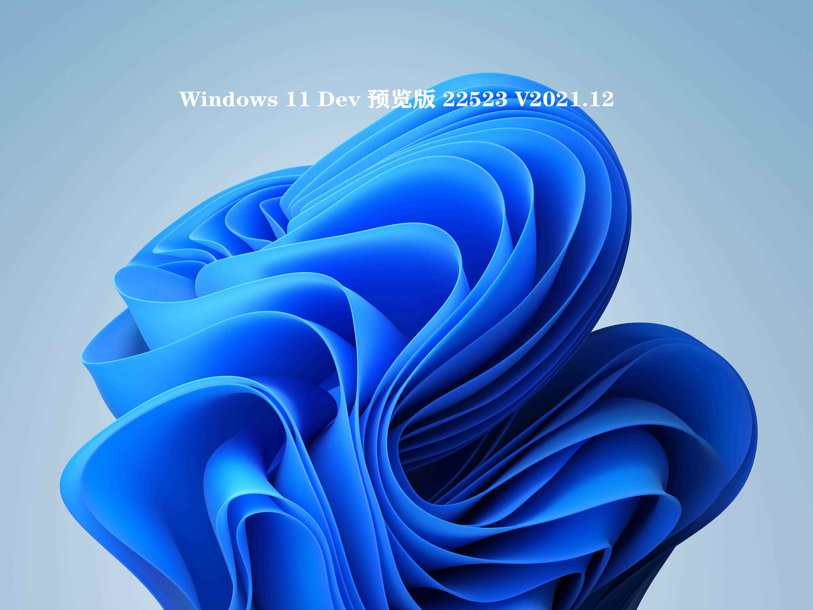 Windows 11 Dev 预览版 22523 V2021.12