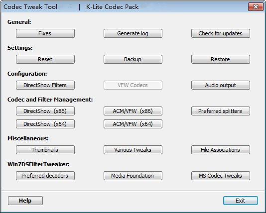 K-Lite Codec Pack Full