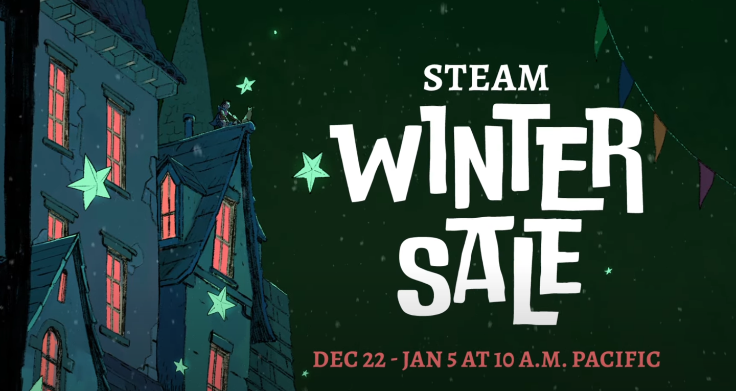 Steam 冬季特卖 12 月 23 日开启，数千