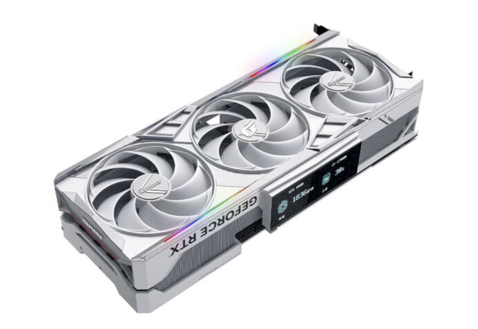 七彩虹 RTX 4090 白色火神 OC 显卡上架