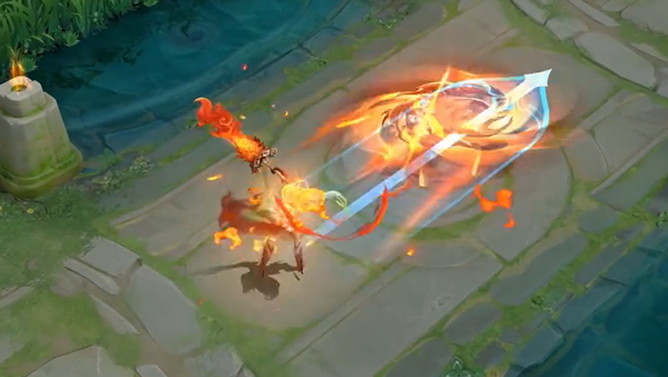 特效太炸!《王者荣耀》李信新皮肤公布