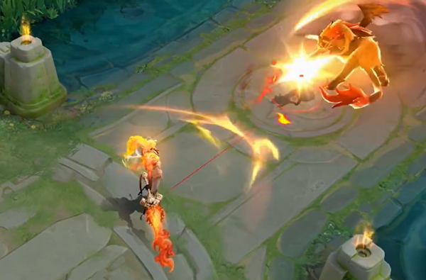 特效太炸!《王者荣耀》李信新皮肤公布