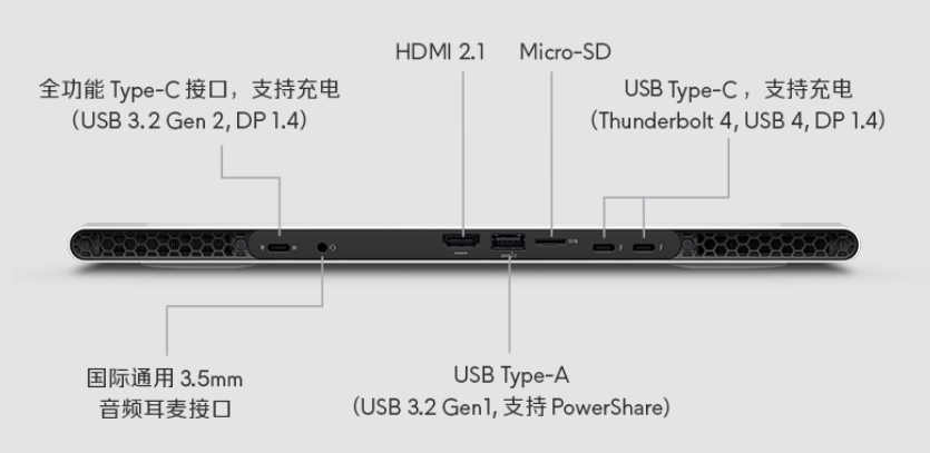 外星人 x14 R2 笔记本2023 新款：13 代