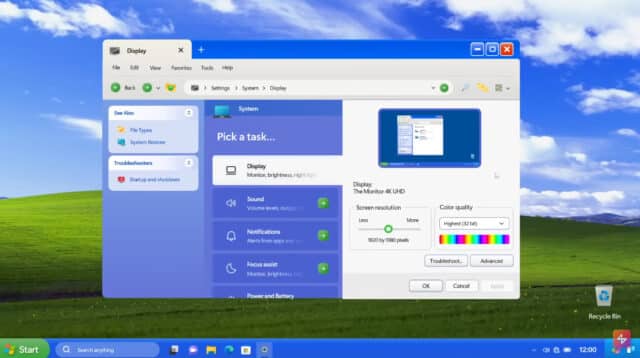 令人惊叹的“Windows XP 2024 Edition
