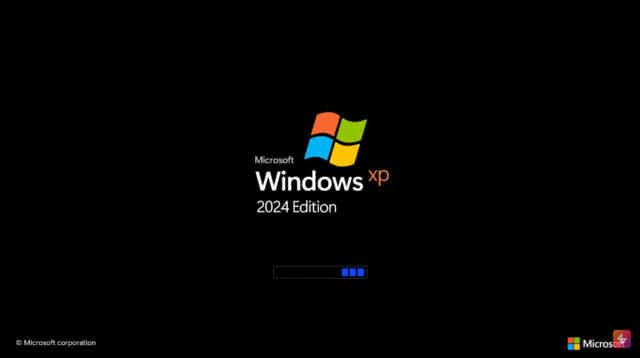 令人惊叹的“Windows XP 2024 Edition