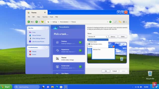 令人惊叹的“Windows XP 2024 Edition