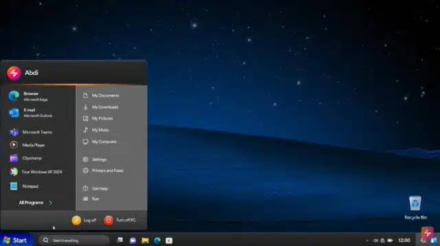 令人惊叹的“Windows XP 2024 Edition