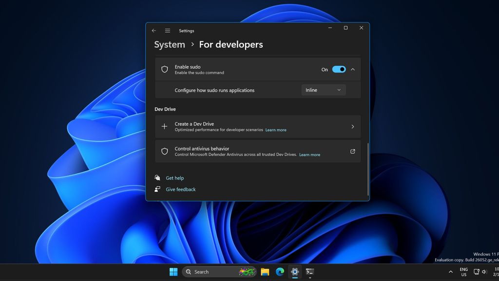 微软发布 Win11 支持文档：解释 sudo 
